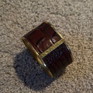 Vince Camuto Brown Leather Bracelet